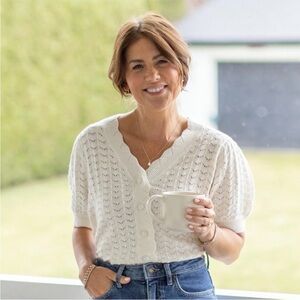 Smash + Tess Cream Knit Cardigan